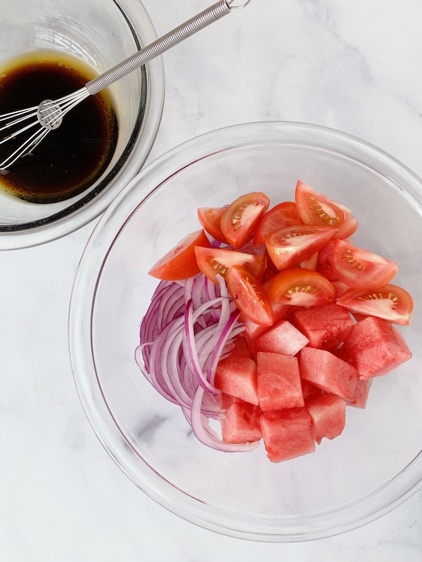 Marinated Watermelon