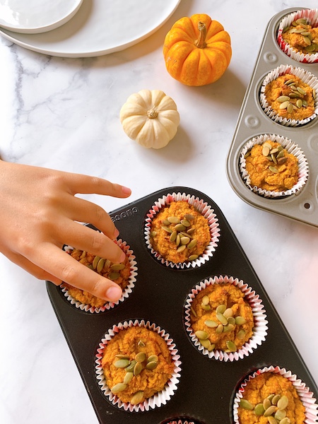 Becoming Me Pumpkin Muffins